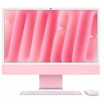 Apple iMac 24” 4.5K, Apple M4 8C CPU 8C GPU, 16GB, 256GB, Pink, INT