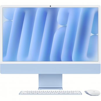 Apple iMac 24” 4.5K Retina, Apple M4 10C CPU, 10C GPU/24GB/512GB SSD/Blue/SWE