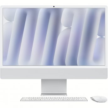 Apple iMac 24” 4.5K Retina, Apple M4 10C CPU, 10C GPU/24GB/512GB SSD/Silver/SWE