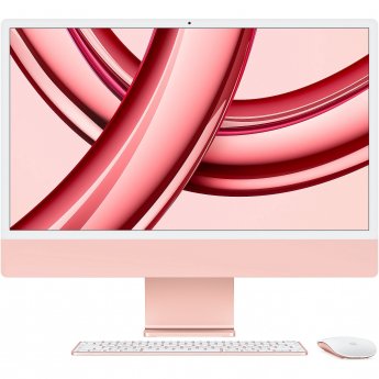Apple iMac Retina 24”, M3, 8GB Ram, 512GB SSD, Pink