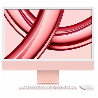 Apple iMac Retina 24”, M3, 8GB Ram, 512GB SSD, Pink