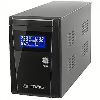 Armac UPS OFFICE Line-Interactive 1000F LCD 3x SCHUKO 230V OUT, USB