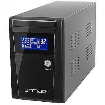 Armac UPS OFFICE Line-Interactive 1000F LCD 3x SCHUKO 230V OUT, USB