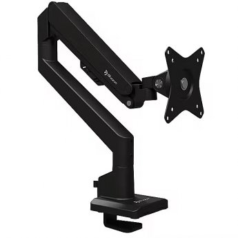 Arozzi Desk Mount | Neo Single - Gas Spring Monitor Arm AZ-ALZARE-NEO-BK | Tilt, Swivel, Rotation | Maximum weight (capacity) 9 kg | Black