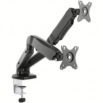 ART Desk Holder on gas spring for 2 monitors LED/LCD 13-27