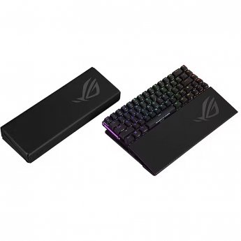 Asus ROG Falchion + Smart Cover (black, DE layout, Cherry MX RGB Red)