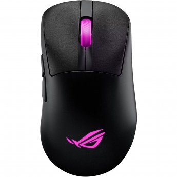 Asus ROG Keris II Origin Kabellose ergonomische Gaming Maus, 65g leicht, 3-Zonen-RGB-Beleuchtung, black