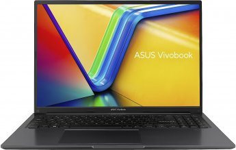 Asus Vivobook 16 F1605VA-WS74 Intel® Core™ i7 i7-1355U Laptop 40.6 cm (16") WUXGA 16 GB DDR4-SDRAM 512 GB SSD Wi-Fi 6E (802.11ax) Windows 11 Home Black New Repack/Repacked