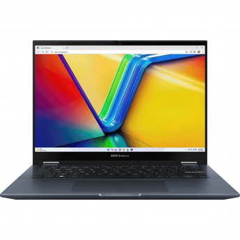 Asus Vivobook S 14 Flip TN3402YA-KN355W Quiet Blue, 14" 2.8K IPS Touch, Ryzen 5 7430U, 16GB, 1TB SSD, Windows 11 Home