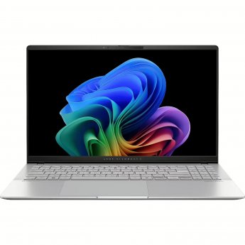 Asus VivoBook S 15 OLED S5507QA-MA049W Cool Silver, 15.6" 2.8K OLED 120Hz, Snapdragon X Elite X1E-78-100, 32GB, 1TB SSD, Windows 11 Home