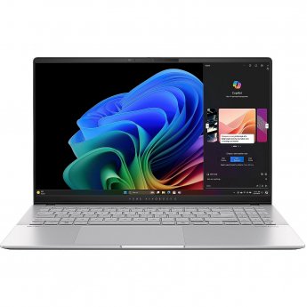 Asus Vivobook S S5507QA-MA112W | Cool Silver | 15.6 " | OLED | 3K | 2880 x 1620 pixels | Glossy | Snapdragon X Elite | X1E 78 100 | 32 GB | LPDDR5X | Solid-state drive capacity 1000 GB | Qualcomm Adreno GPU | Windows 11 Home | 802.11be | Bluetooth version