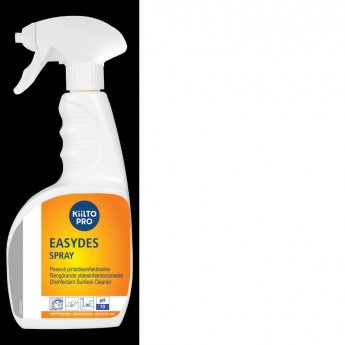 Ātrās iedarbības dezinfekcijas līdzeklis Easydes,  sprejs, 735ml, Kiilto