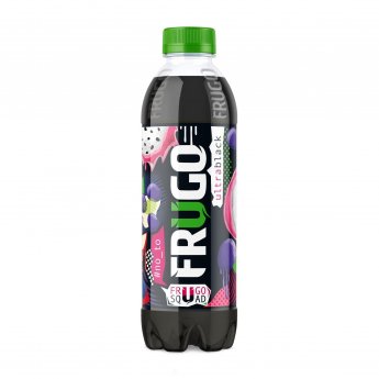 Augļu sulas dzēriens FRUGO, UltraBlacka, 500 ml, PET (DEP)