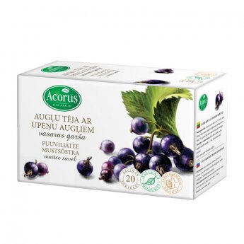 Augļu tēja HERBITUM ar Upeņu augļiem, maisiņi, 2.5gx20gb