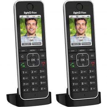 AVM FRITZ!Fon C6 Bundle, handset (black)