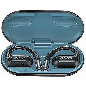 Awei Bluetooth earbuds 5.4 T93 OWS blue