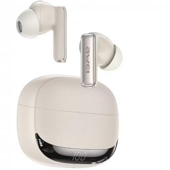 Awei Headphones TA19 ANC TWS Bluetooth 6.0 beige