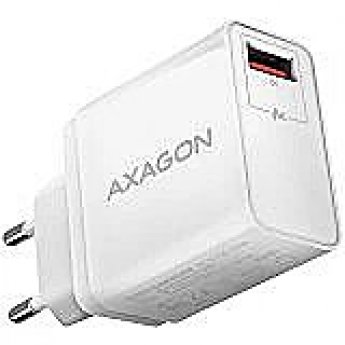 Axagon ACU-QC19W Ladegerät, 1x QC3.0/AFC/FCP/SMART, 19W - weiß