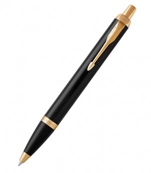 Ballpoint Pen Parker IM Black Lacquer GT