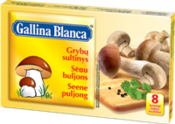 Baraviku buljons GALLINA BLANCA, 8x10g
