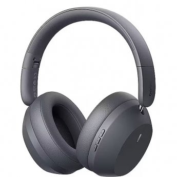 Baseus Bass 35 Max Headphones Wired & Wireless Head-band Music USB Type-C Bluetooth Grey