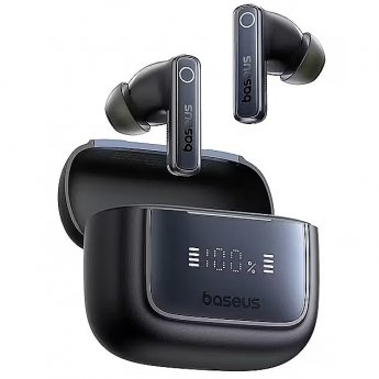 Baseus Bowie 35 TWS Bluetooth noise-cancelling headphones In-ear Connectivity/Music Bluetooth Black