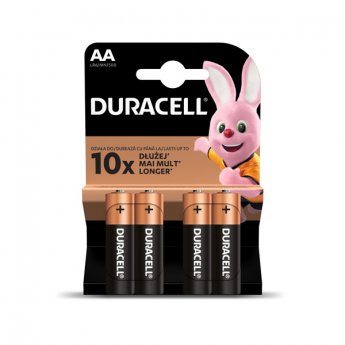 Baterija DURACELL Basic AA, LR06 4 gab./iepak.