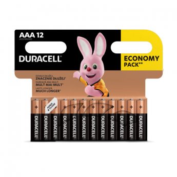 Baterija DURACELL Basic AAA 12 gab./iepak.