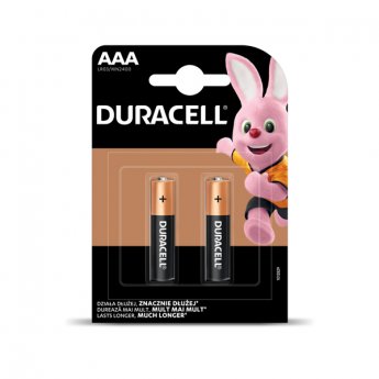 Baterija DURACELL Basic AAA, LR03 2 gab./iepak.