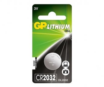 Baterija GP CR2032, 1 gab./iepak.