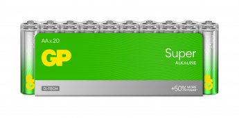Baterija GP SUPER LR6 (AA) B20 20GB [PACK]