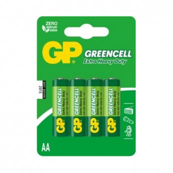 Baterijas GP R6 (AA), 4 gab./iepak.