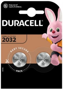 Baterijos DURACELL 2032, 2vnt