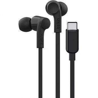Belkin ROCKSTAR USB-C INEARKOPFHRER KABEL LAUTSTRKEBEGR SCHWARZ