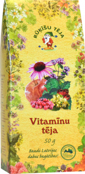 Beramā zāļu tēja RŪĶĪŠU Vitamīnu, 50 g