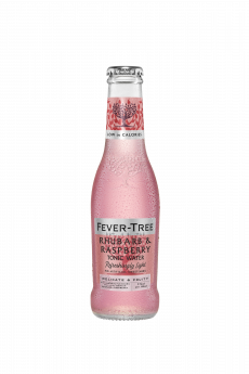 Bezalkoholisks dzēriens FEVER TREE Tonic Rhubarb&Raspberry, stiklā, 0.2l (DEP)