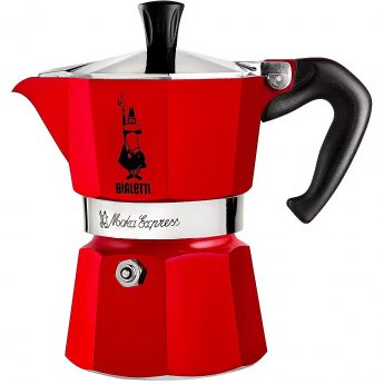 Bialetti Moka Espress, Red - 1 cup