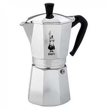 Bialetti Moka Express Moka pot 0.55 L Black, Silver