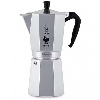 Bialetti Moka Express, Silver - 18 cups