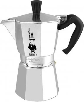 Bialetti Moka Express, Silver - 3 cups