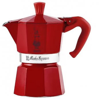 Bialetti Moka Express Winter Wonderland 3tz czerwony