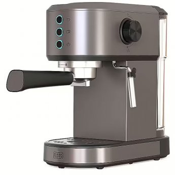 Black+Decker BXCO1350E, Cob coffee maker, Silver