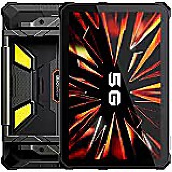 Blackview Active 12 Pro Rugged Tab 5G 12GB/256 11-inch FHD 1920x1200 IPS 90Hz LCD Corning Glass 3 + PROJECTOR 120-inch MT7300 Octa-core 2.5GHz 50MP Front/108MP Rear Camera night vision 30000mAh NO charging Android 15 NFC MIL-STD-810H Black