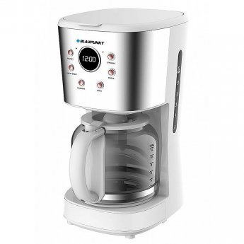 Blaupunkt drip coffee maker CMD802WH, Silver