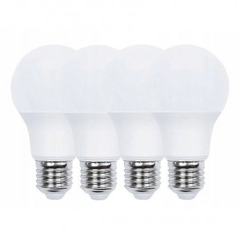 Blaupunkt LED lamp E27 A60 900lm 9W 2700K 4pcs