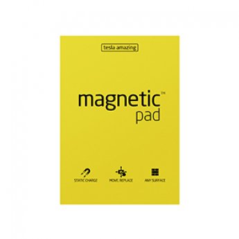 Bloknots magnētiskais TESLA AMAZING, A3 formāts, dzeltenā krāsā, 50 lapas