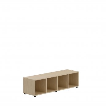 Bloks GRAU Agora One, 40x145x42, balts, bez durvīm