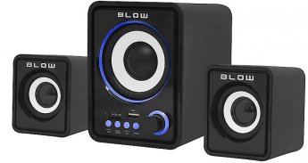 Blow loudspeaker 3-way, 3W, Black 
