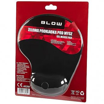 Blow mouse pad with cushion