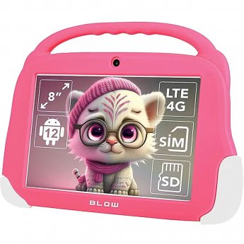 Blow Tablet KidsTAB8 4G BLOW 4/64GB pink case